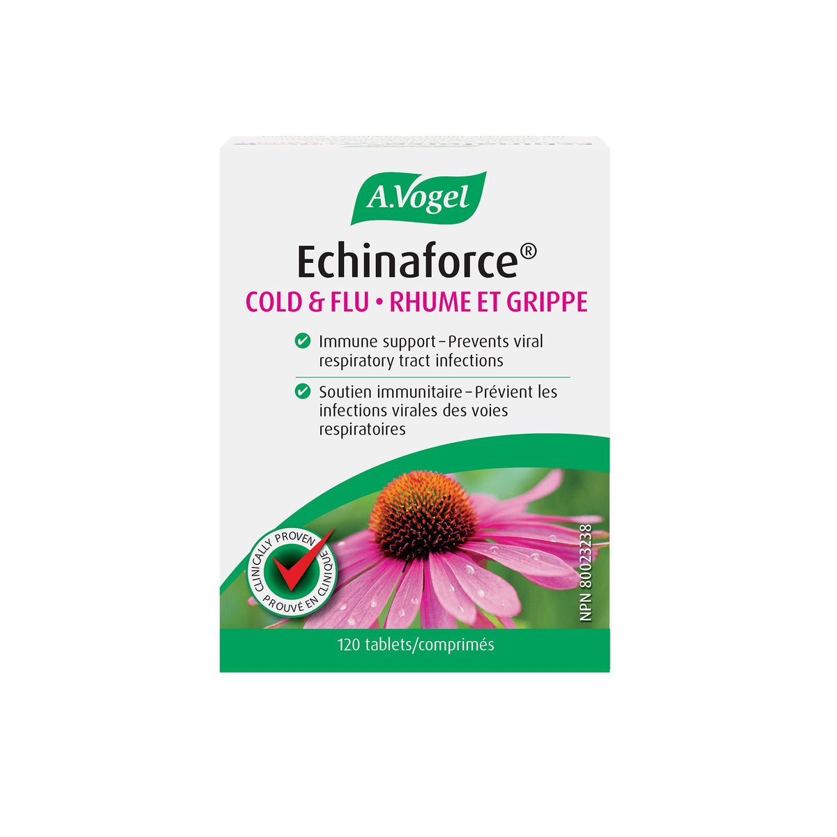 A.Vogel Echinaforce Tablets - Immune System Support 120 Tabs - A.Vogel Canada