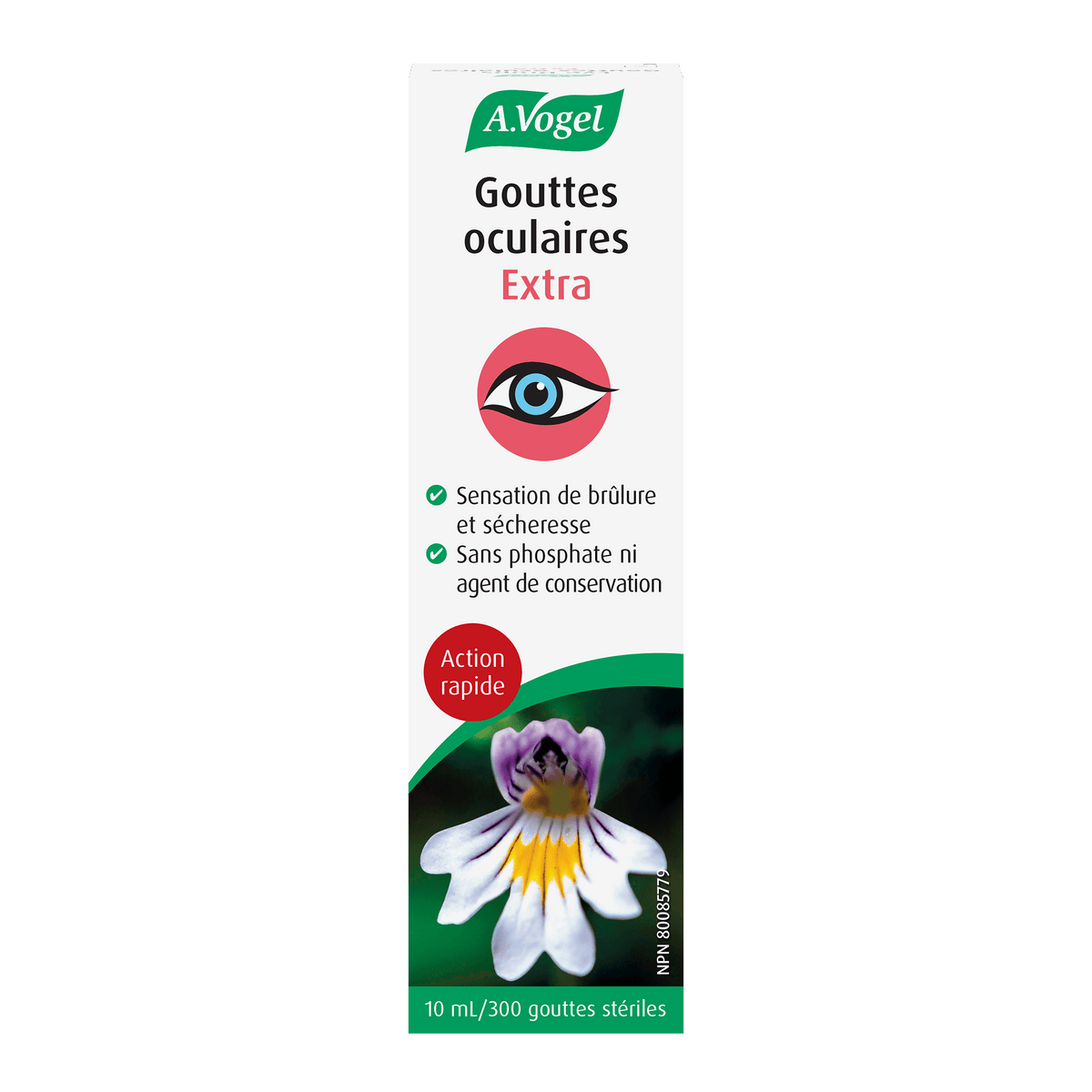 A.Vogel Eye Drops Extra - Fast Acting Long - lasting relief of dry, irritated, tired eyes 10mL - A.Vogel Canada