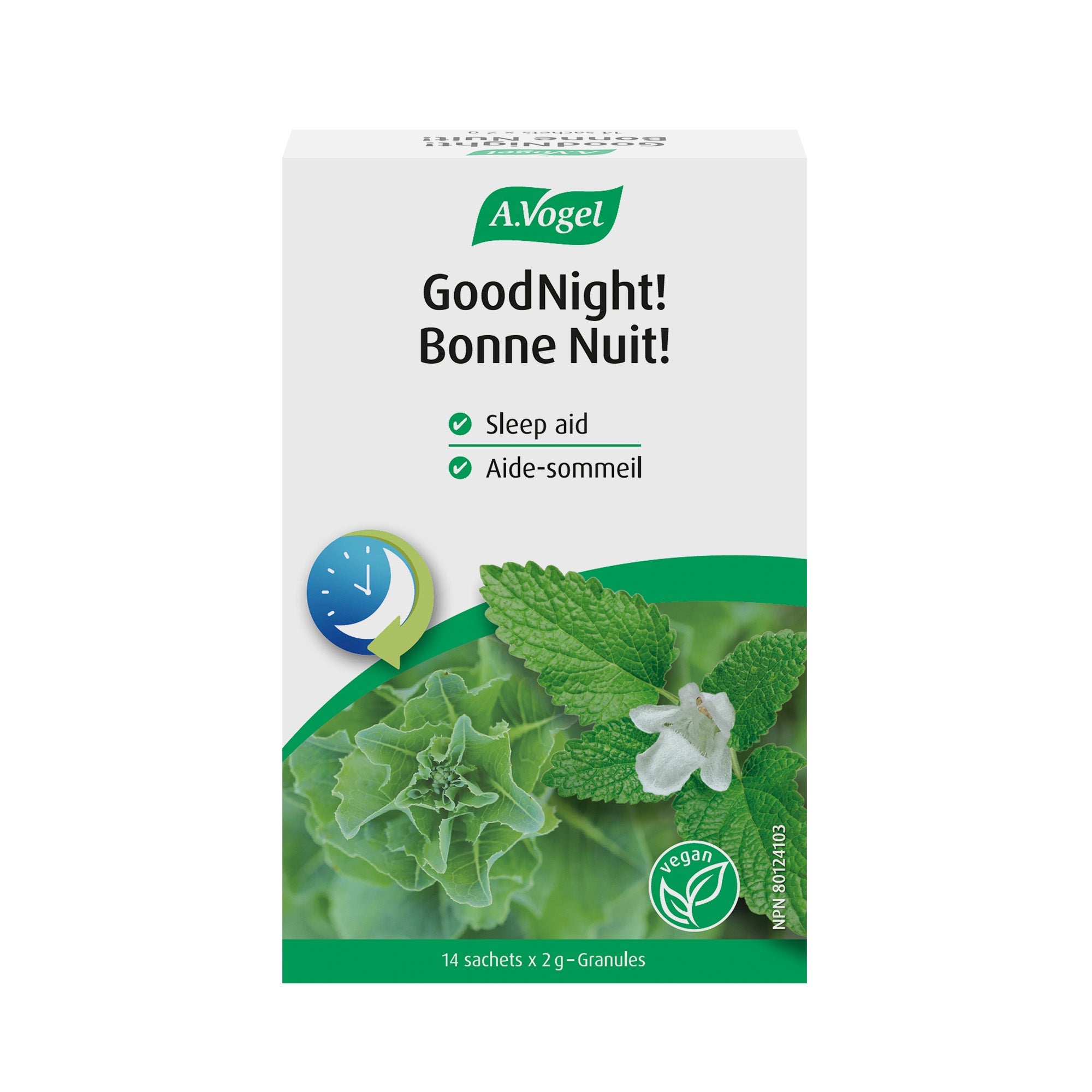 A.Vogel GoodNight! Natural Sleep Aid - 14 x 2g Sachets - A.Vogel Canada