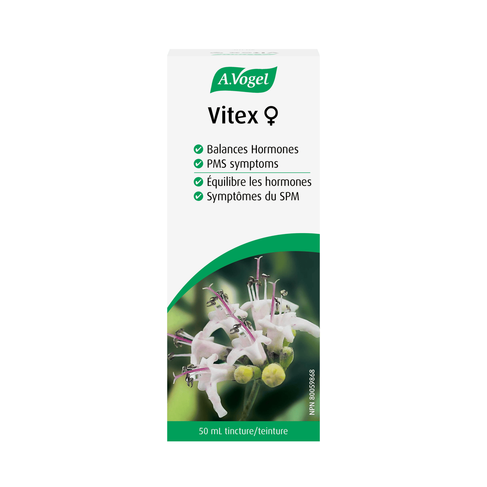 A.Vogel PMS Vitex Chasteberry (Vitex agnus - castus) - Hormone Normalizer 50 mL - A.Vogel Canada