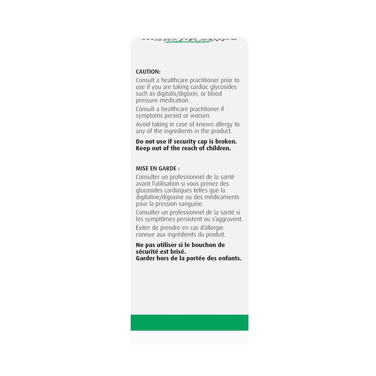 A.Vogel Heart Care Fresh Hawthorn Berry Tincture - Cardiovascular Health 50mL - A.Vogel Canada
