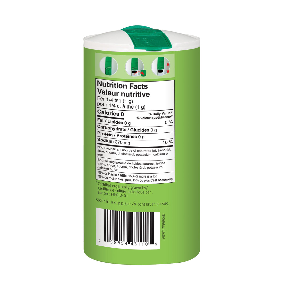 A.Vogel Herbamare Original - Organic Herbed Sea Salt - A.Vogel Canada