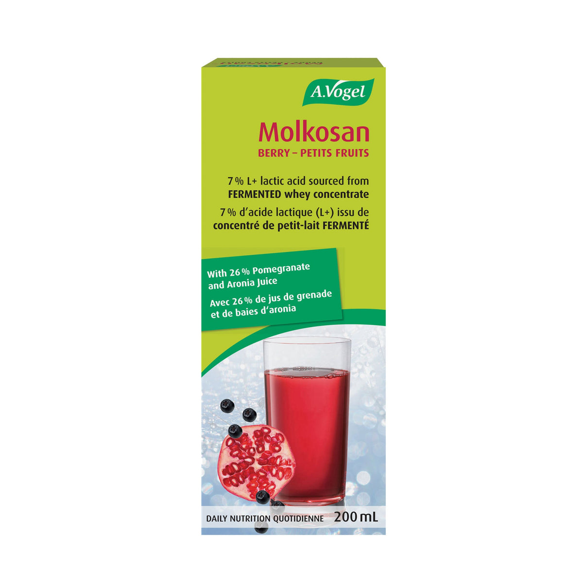 A.Vogel Molkosan Berry - Concentrated Lacto-fermented Whey 200 mL - A.Vogel Canada