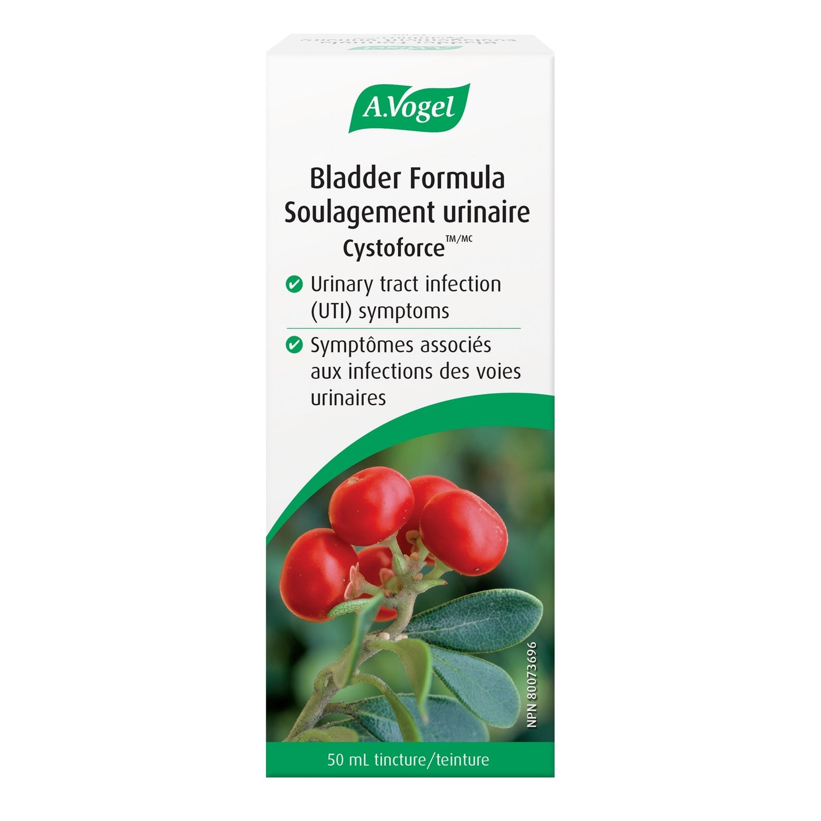 Bladder Formula - Cystoforce for Urinary Tract Irritations 50mL - A.Vogel Canada