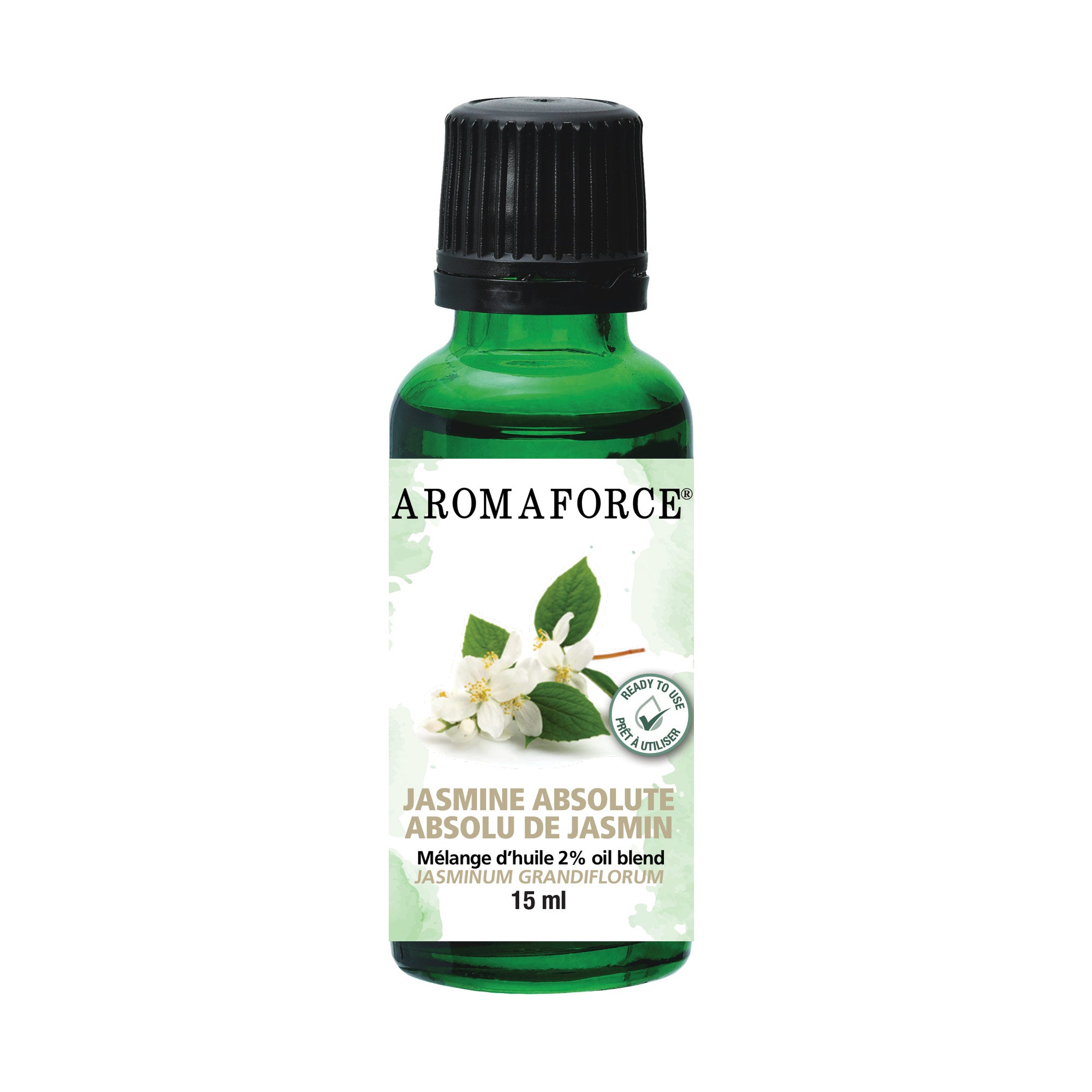 Jasmine Absolute Essential Oil in Jojoba Oil Blend 15mL - Aromaforce - A.Vogel Canada