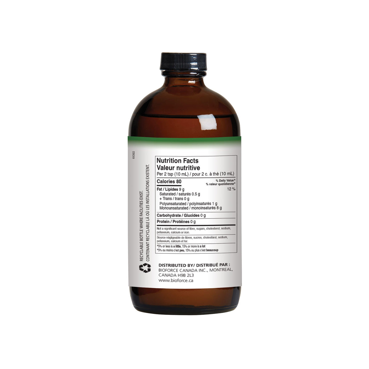 Natur First Mechanically Pressed Safflower Oil - Gluten free 450 mL - A.Vogel Canada