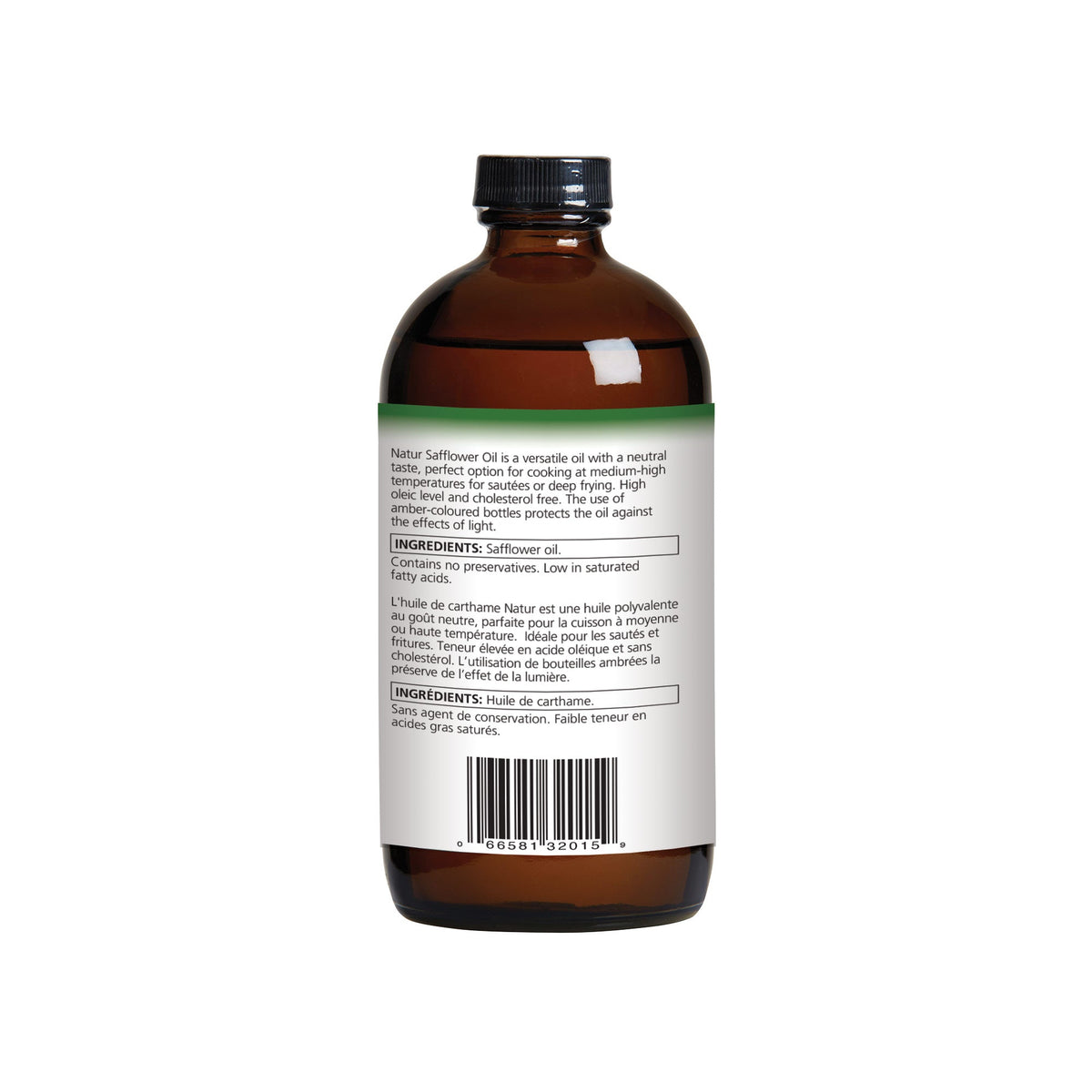 Natur First Mechanically Pressed Safflower Oil - Gluten free 450 mL - A.Vogel Canada