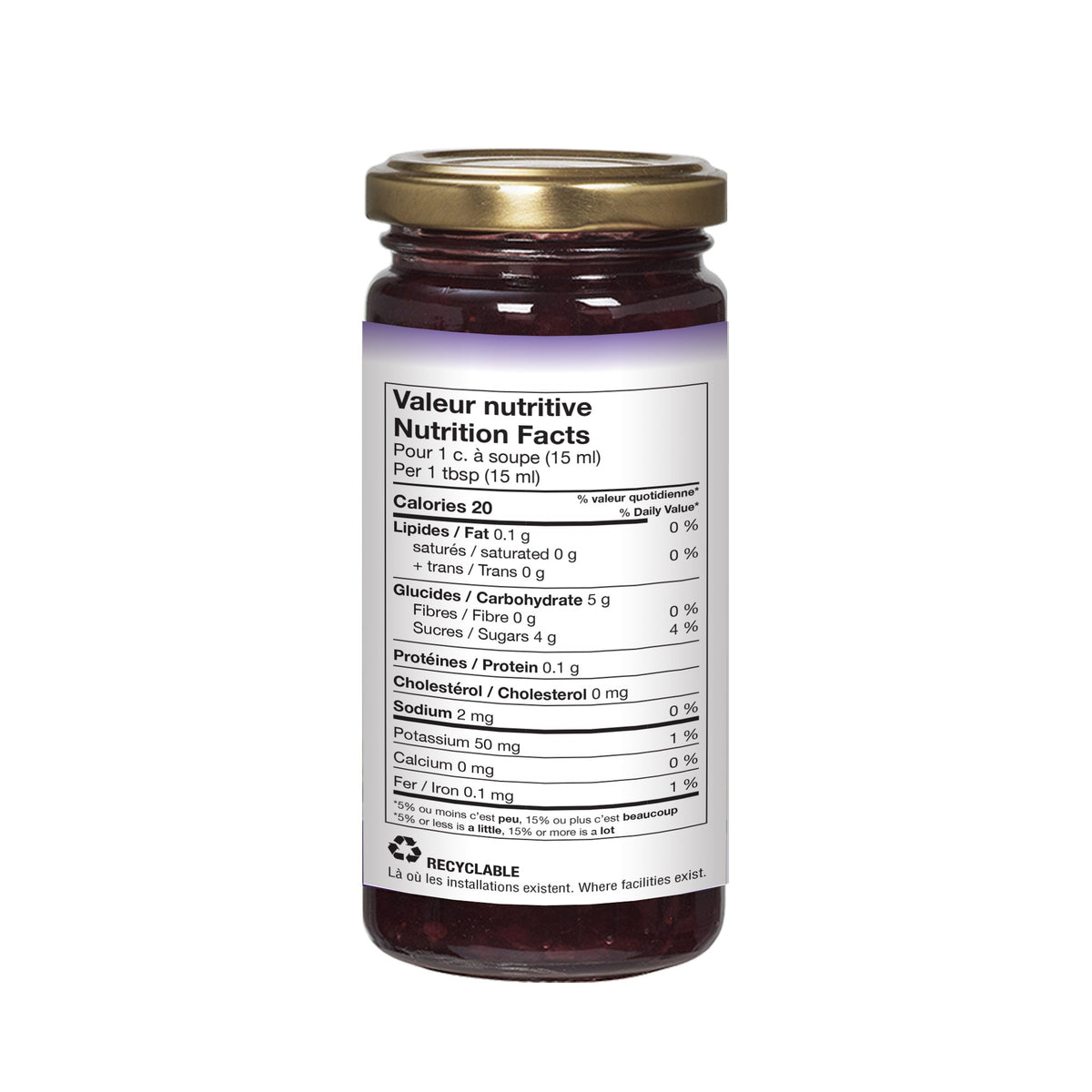 Natur Le Fruit Organic 4 Fruits Spread 235 mL - A.Vogel Canada