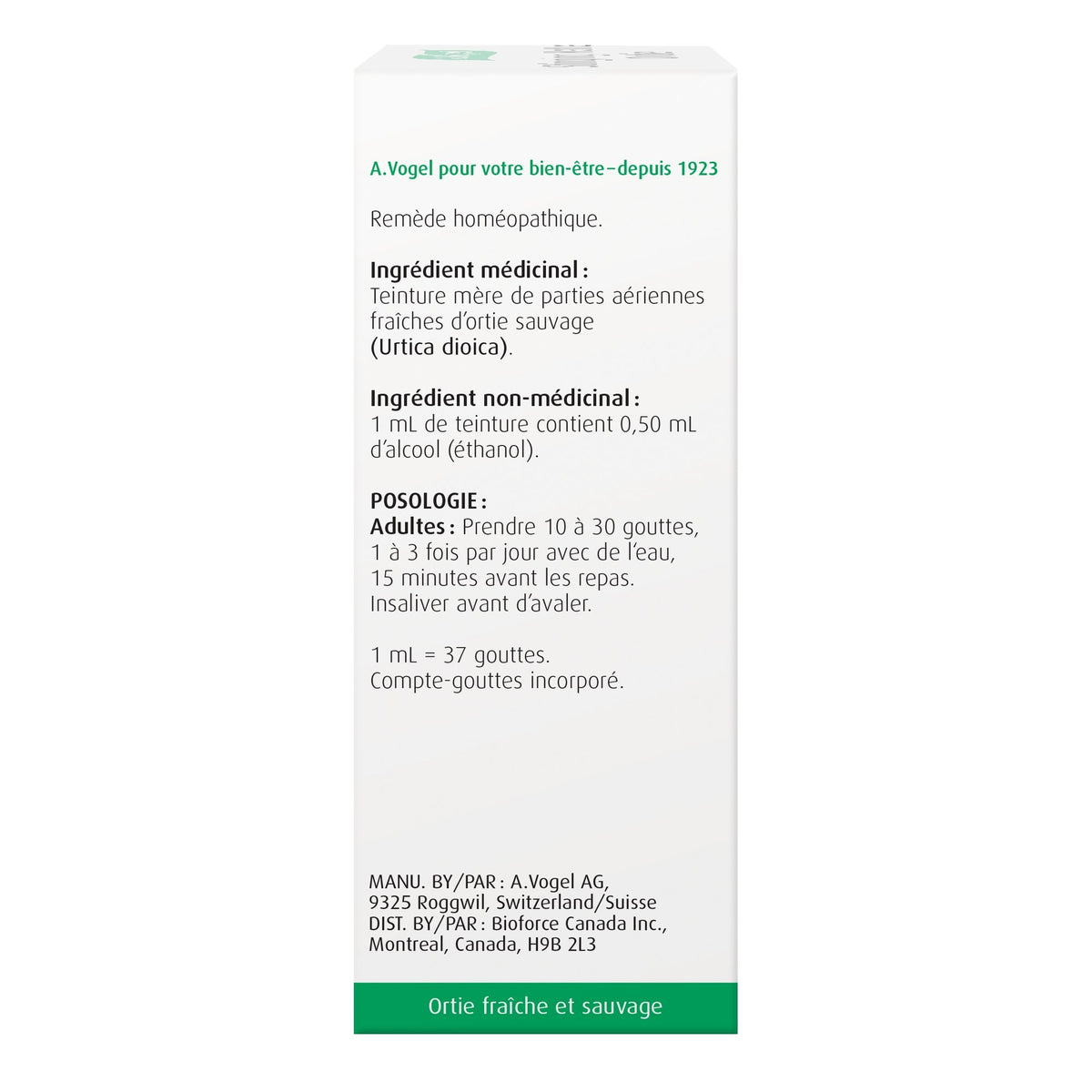 Stinging Nettle 50mL - A.Vogel Canada