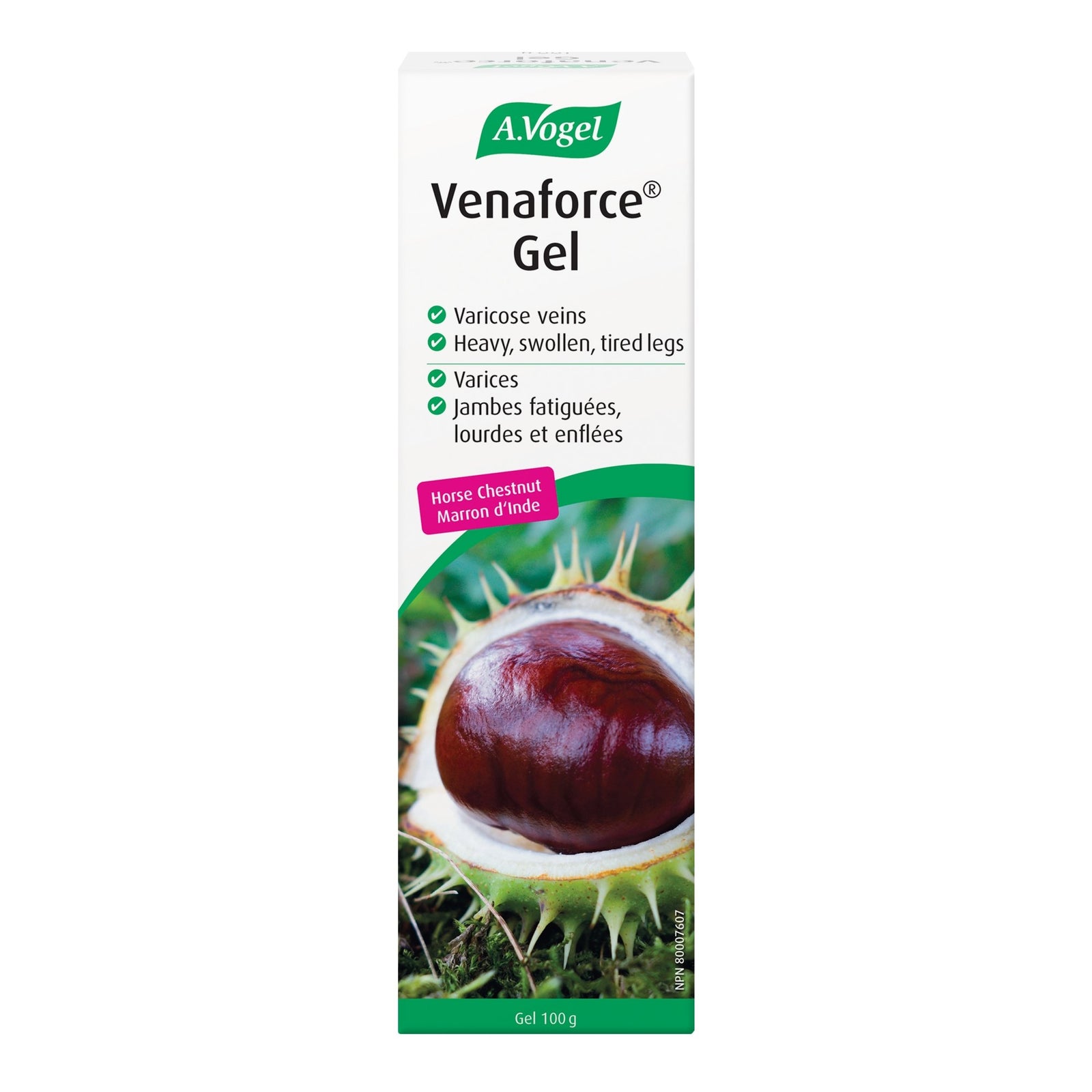 Venaforce Gel - Heavy, Swollen and Painful Legs 100gr - A.Vogel Canada
