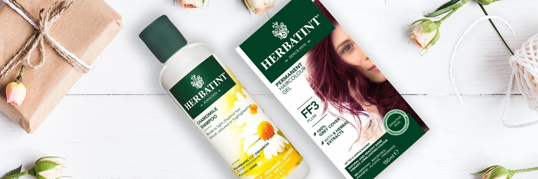 Herbatint Permanent Natural Haircolour Gel M-Mahogany Covers Grey Hair