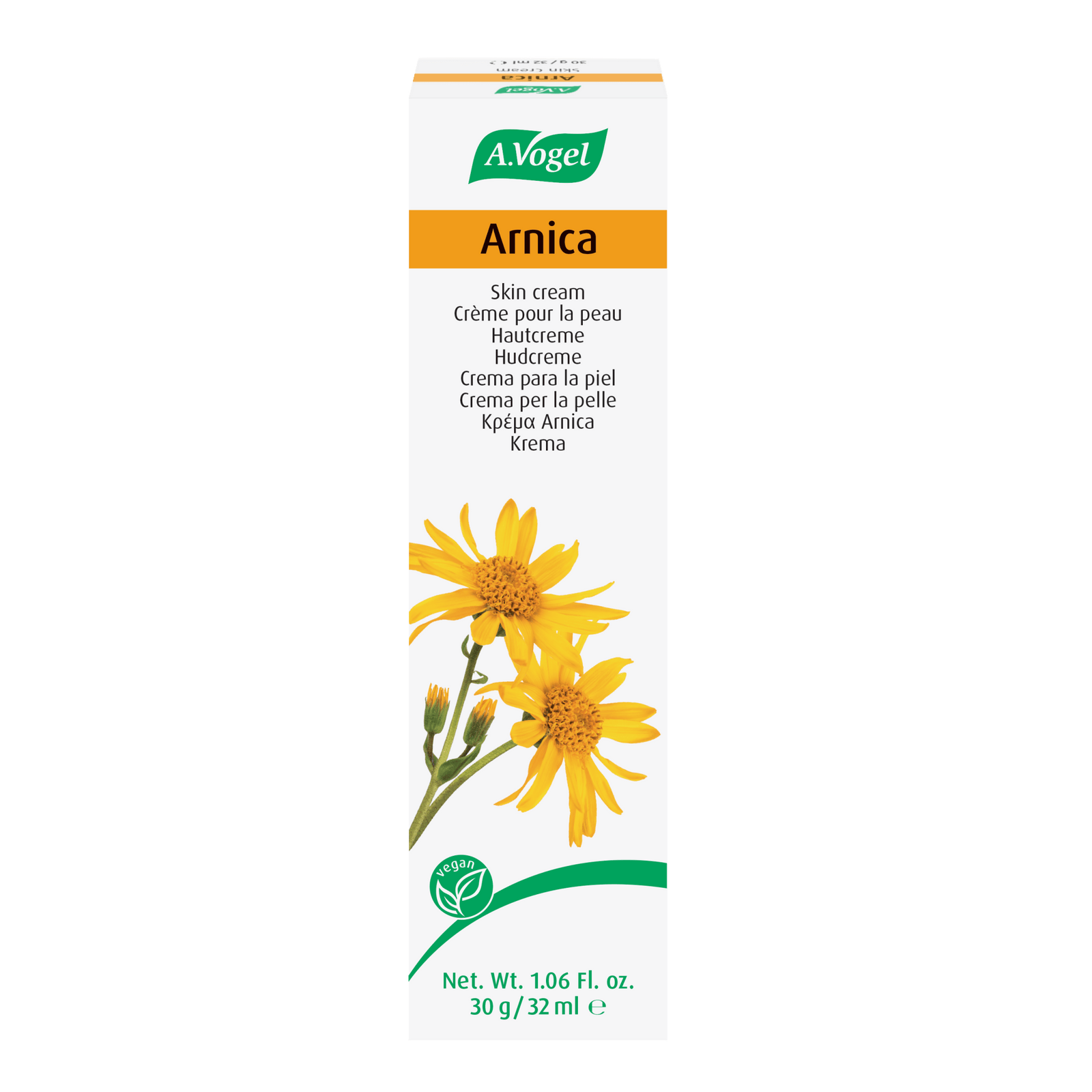A.Vogel Arnica Regenerative Skin Cream Made From fresh Arnica, Comfrey and Chamomile 35 gr - A.Vogel Canada