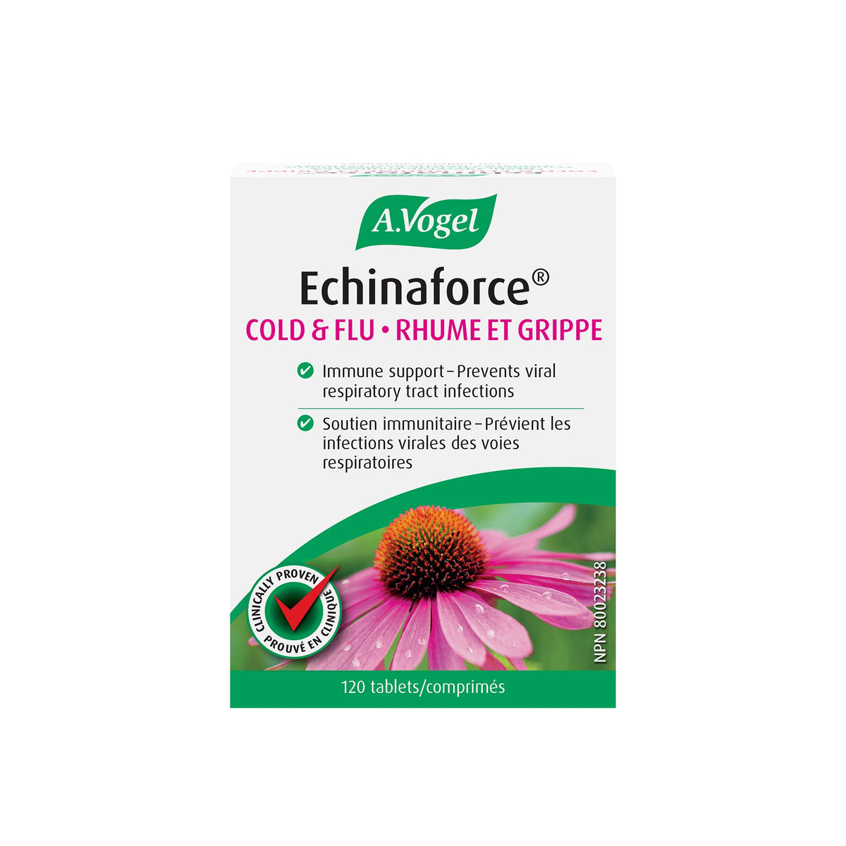 A.Vogel Echinaforce Tablets - Immune System Support 120 Tabs - A.Vogel Canada