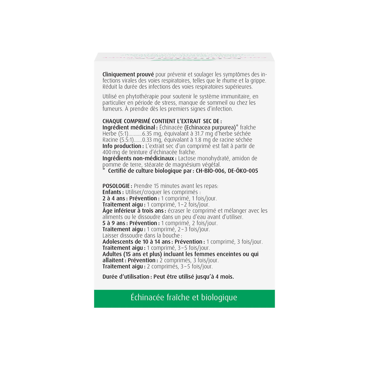 A.Vogel Echinaforce Tablets - Immune System Support 120 Tabs - A.Vogel Canada