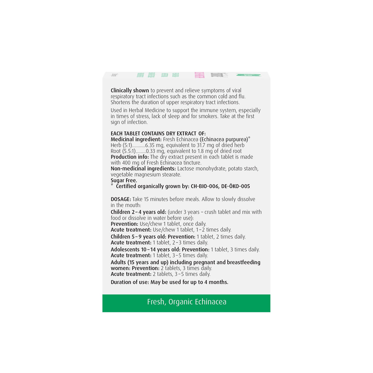 A.Vogel Echinaforce Tablets - Immune System Support 120 Tabs - A.Vogel Canada