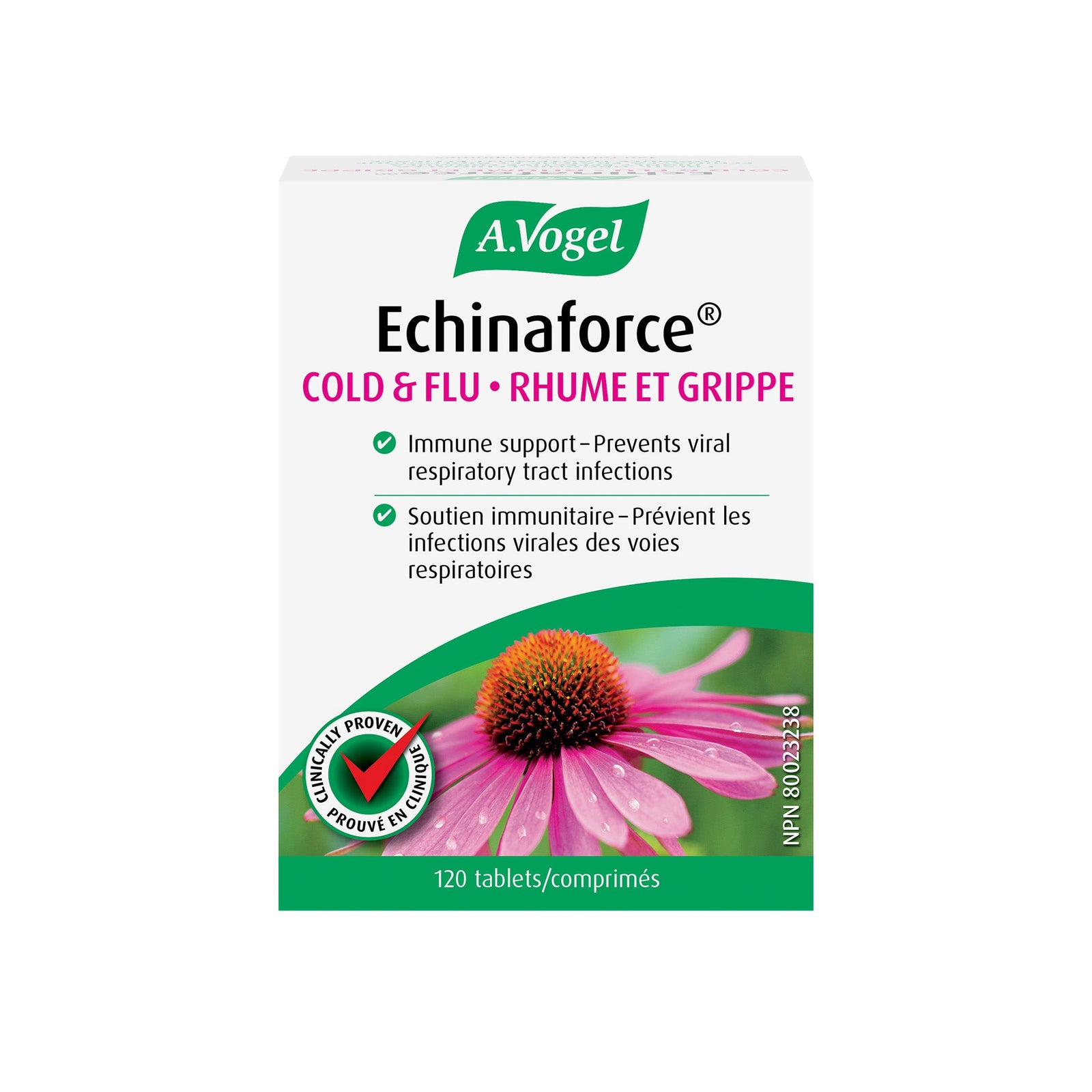 A.Vogel Echinaforce Tablets - Immune System Support 120 Tabs - A.Vogel Canada