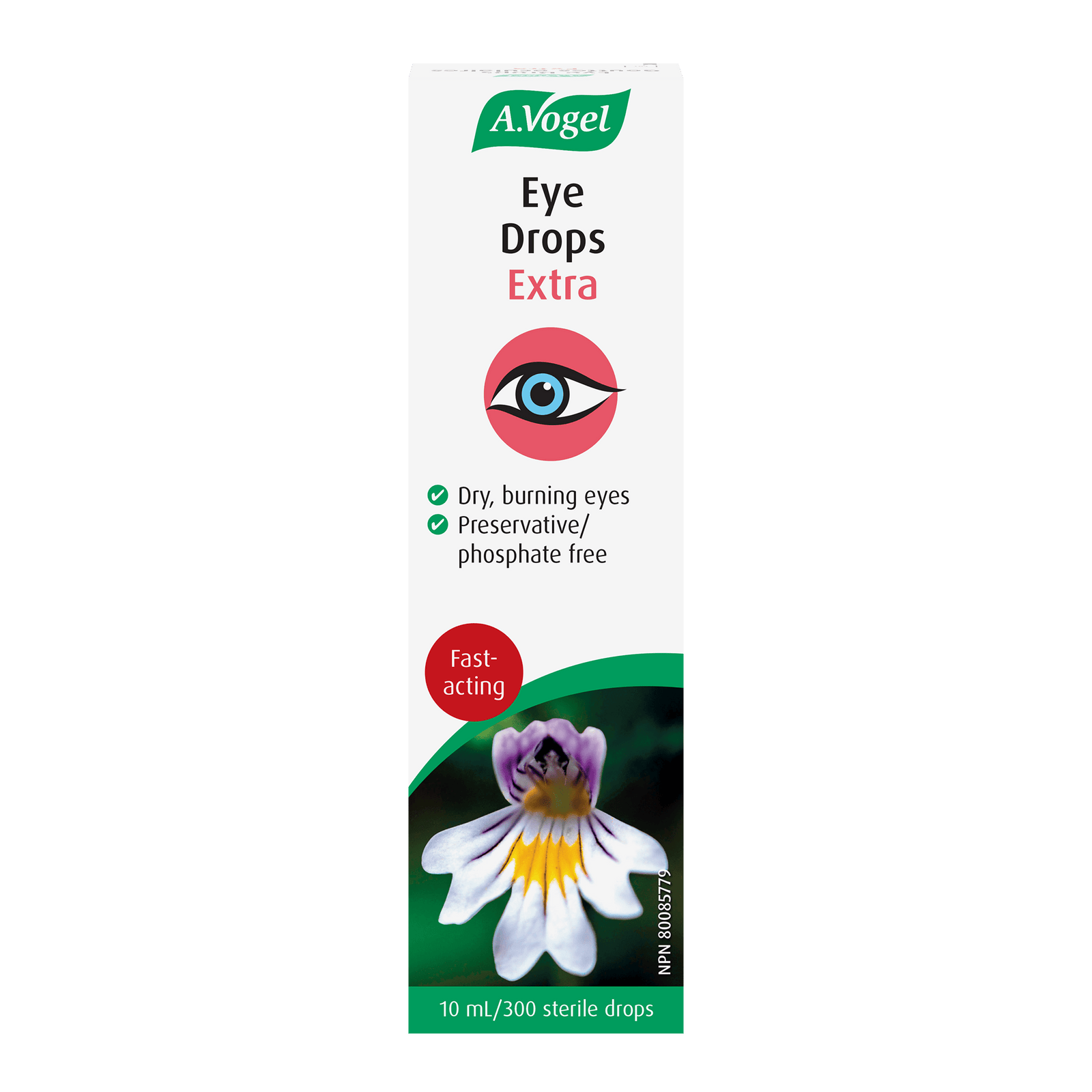 A.Vogel Eye Drops Extra - Fast Acting Long - lasting relief of dry, irritated, tired eyes 10mL - A.Vogel Canada