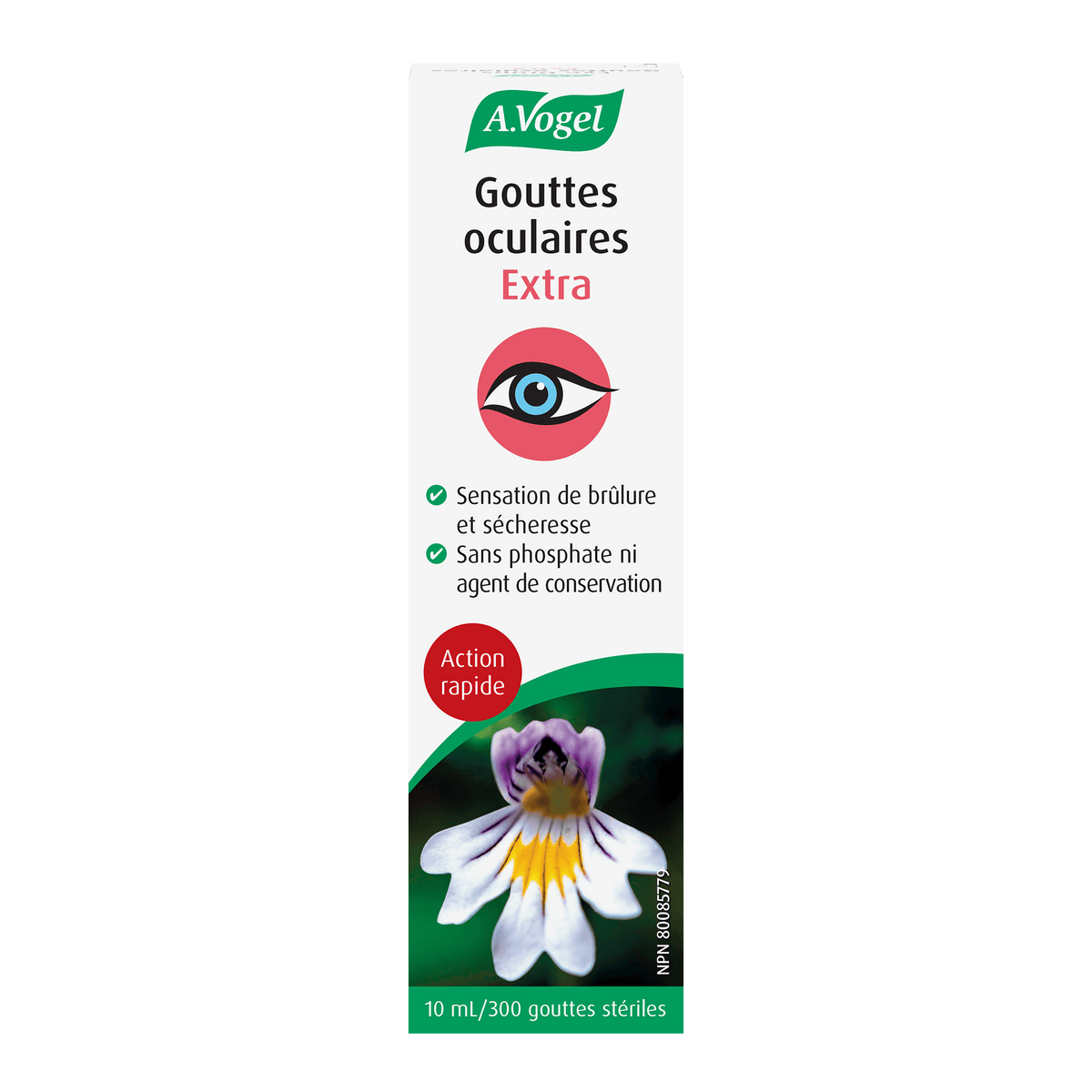 A.Vogel Eye Drops Extra - Fast Acting Long - lasting relief of dry, irritated, tired eyes 10mL - A.Vogel Canada
