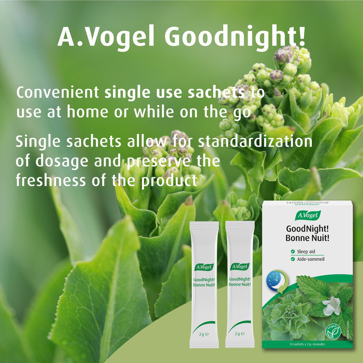 A.Vogel GoodNight! Natural Sleep Aid - 14 x 2g Sachets - A.Vogel Canada