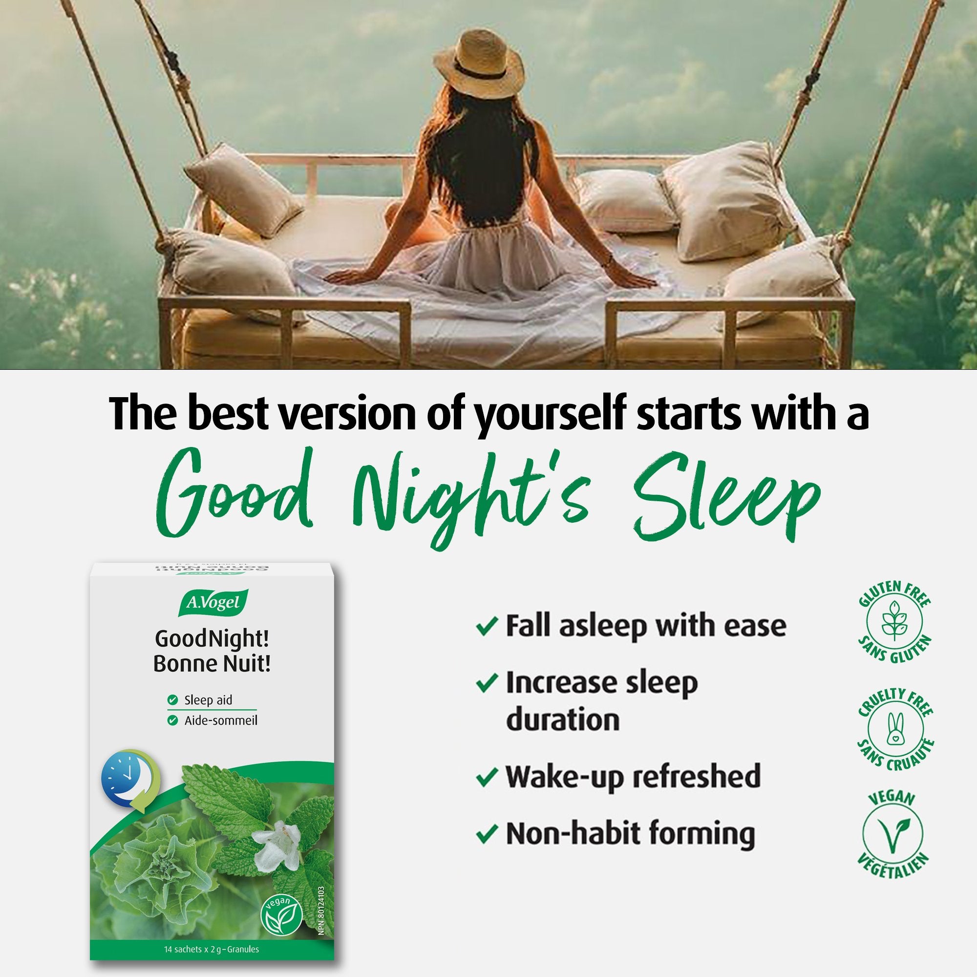 A.Vogel GoodNight! Natural Sleep Aid - 14 x 2g Sachets - A.Vogel Canada