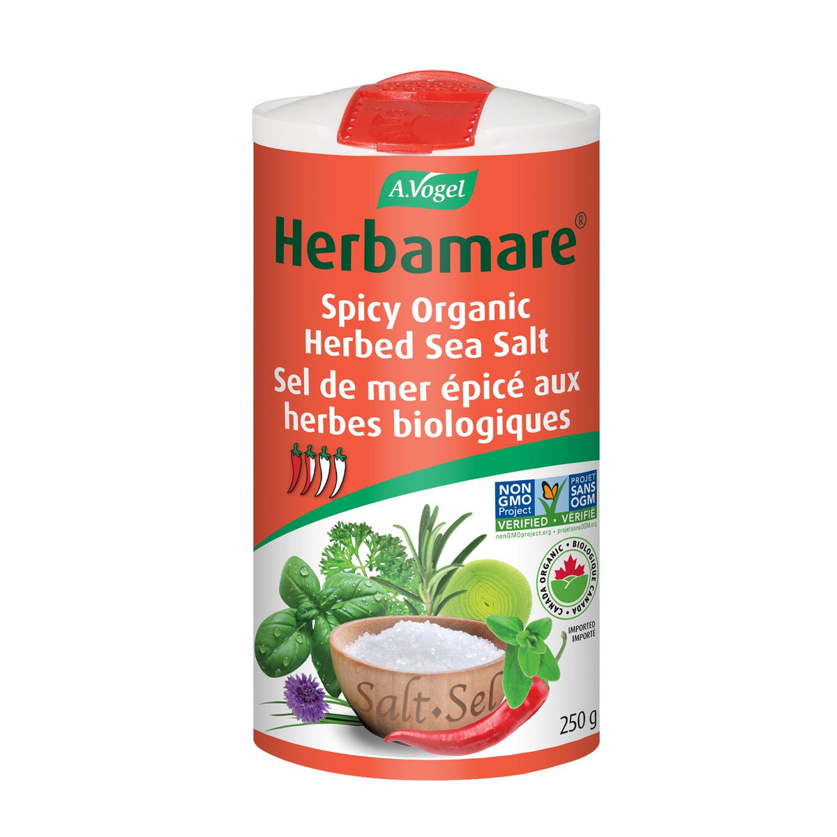 A.Vogel Herbamare Spicy - Organic Herbed Sea Salt - A.Vogel Canada
