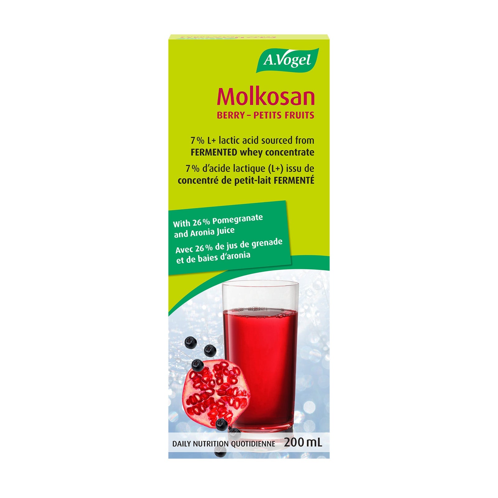 A.Vogel Molkosan Berry - Concentrated Lacto - fermented Whey 200 mL - A.Vogel Canada