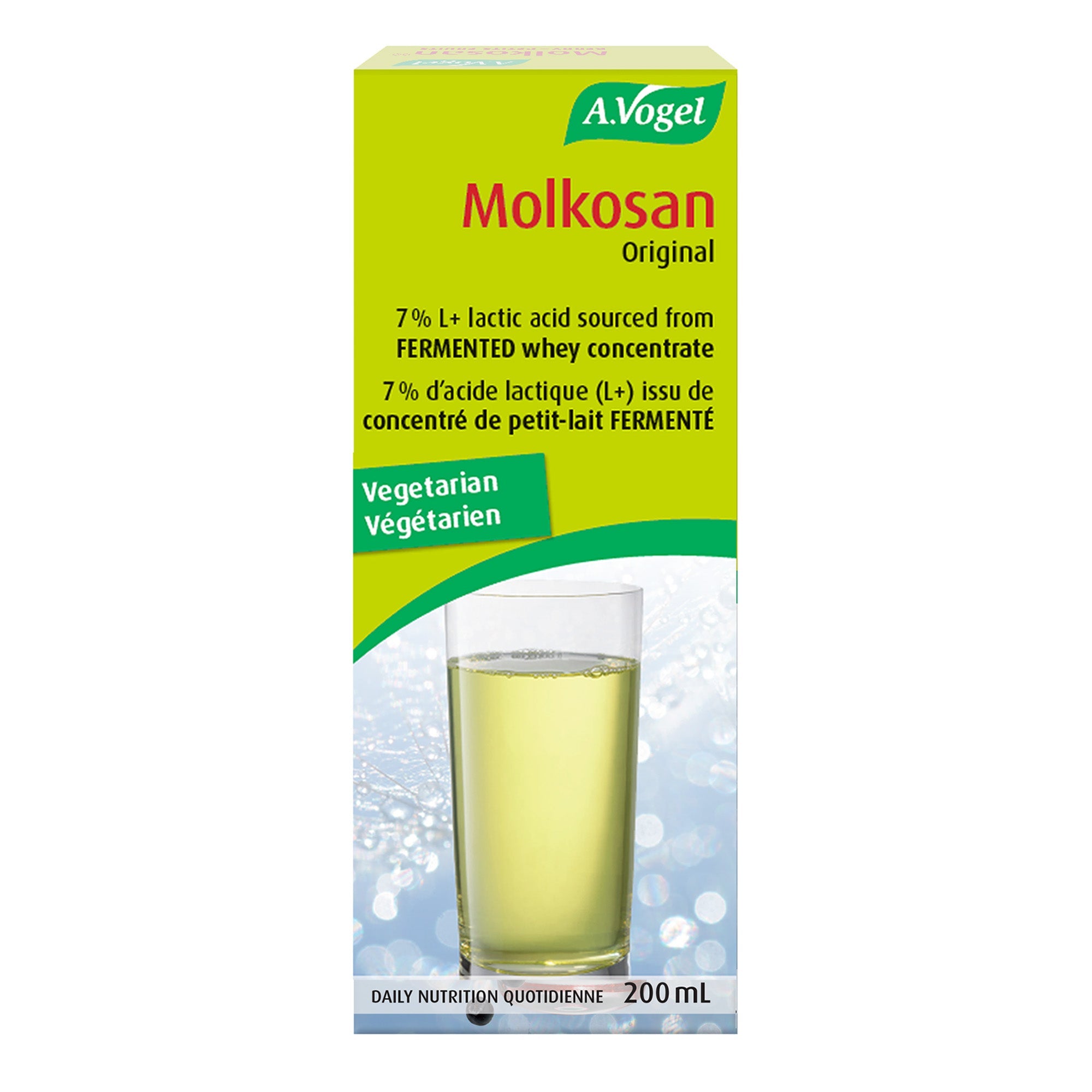 A.Vogel Molkosan Original - Source of Lactic Acid and Potassium 200 mL - A.Vogel Canada