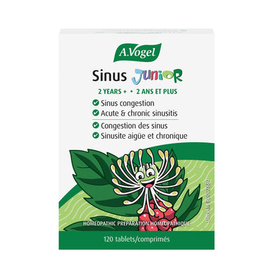A.Vogel Sinus Junior 120 Tablets - Ages 2+