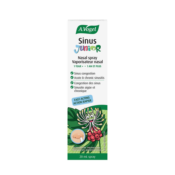 A.Vogel Sinus Junior Vaporisateur Nasal 20 mL - Ages 1+