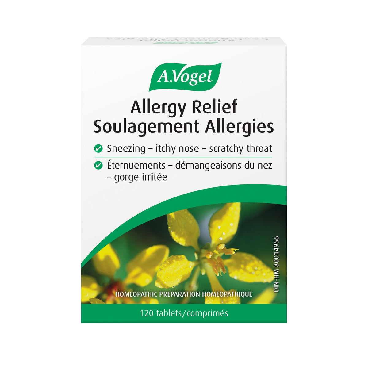Allergy Relief Tablets 120 Tabs - A.Vogel Canada
