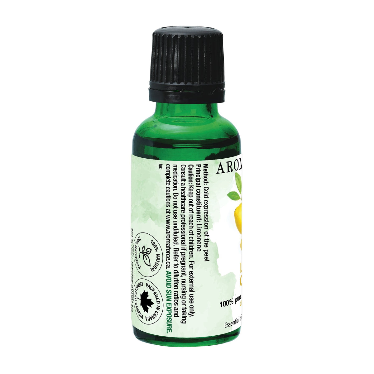 Aromaforce Lemon Essential Oil 30mL - A.Vogel Canada
