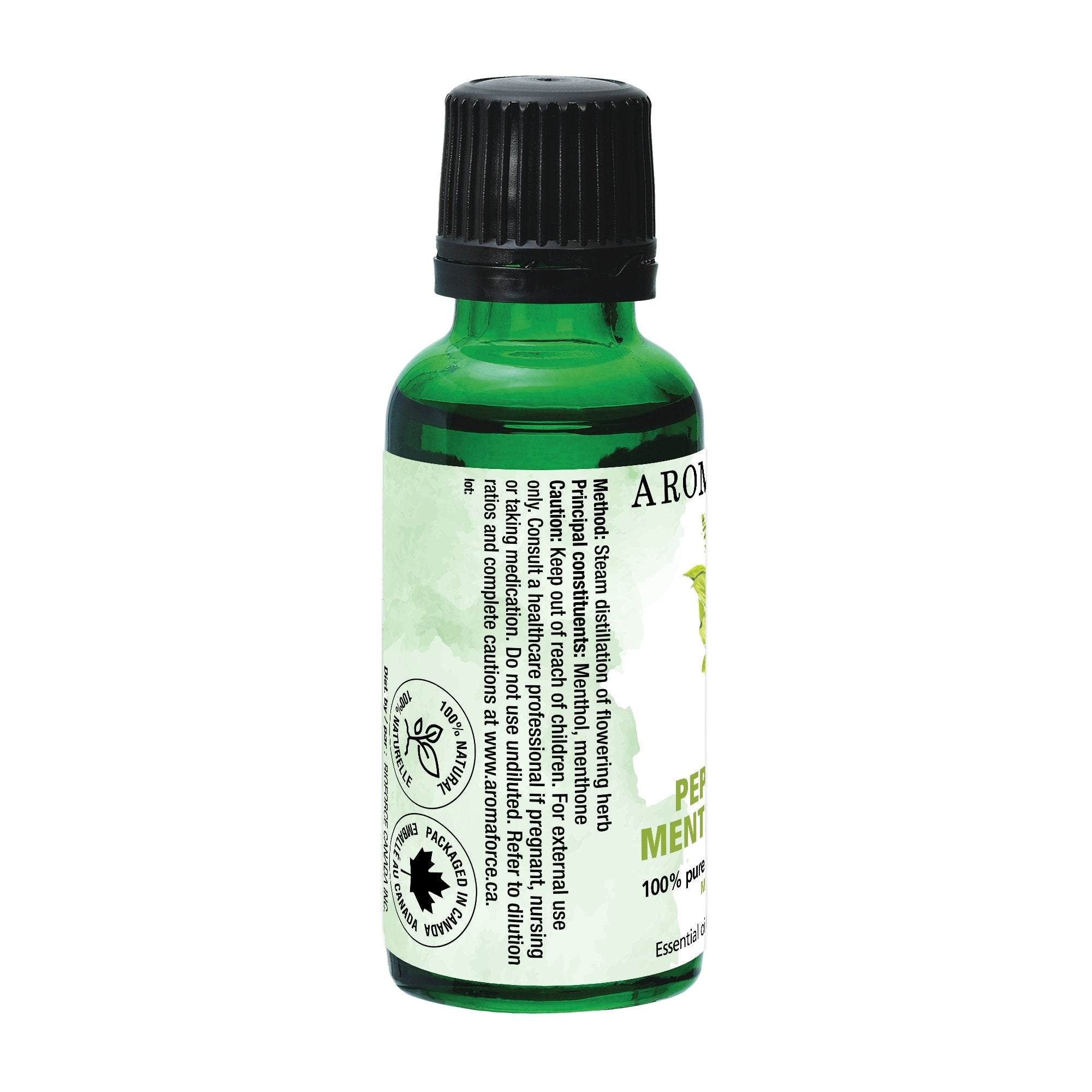 Menthe poivrée – Huile essentielle 100% pure et naturelle Aromaforce -  A.Vogel Canada