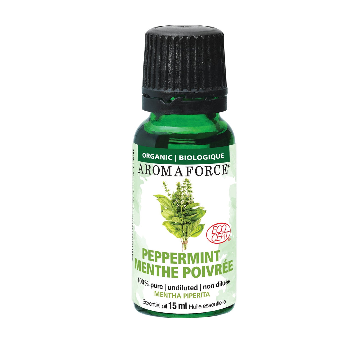 Aromaforce Peppermint Organic Essential Oil 15mL - A.Vogel Canada
