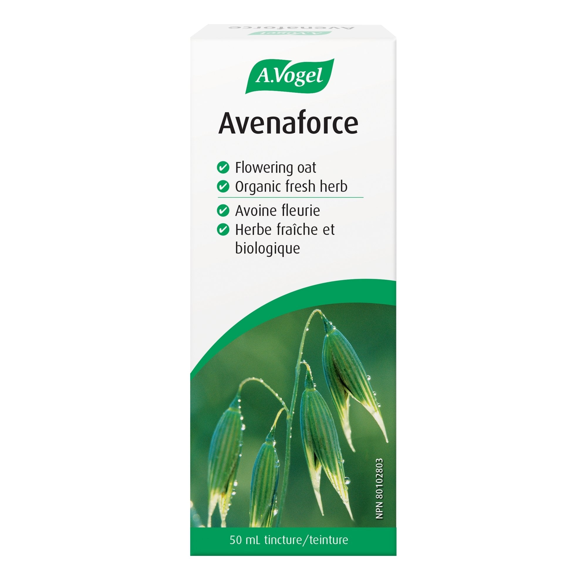 Avenaforce Fresh Avena Sativa Extract 50mL - A.Vogel Canada