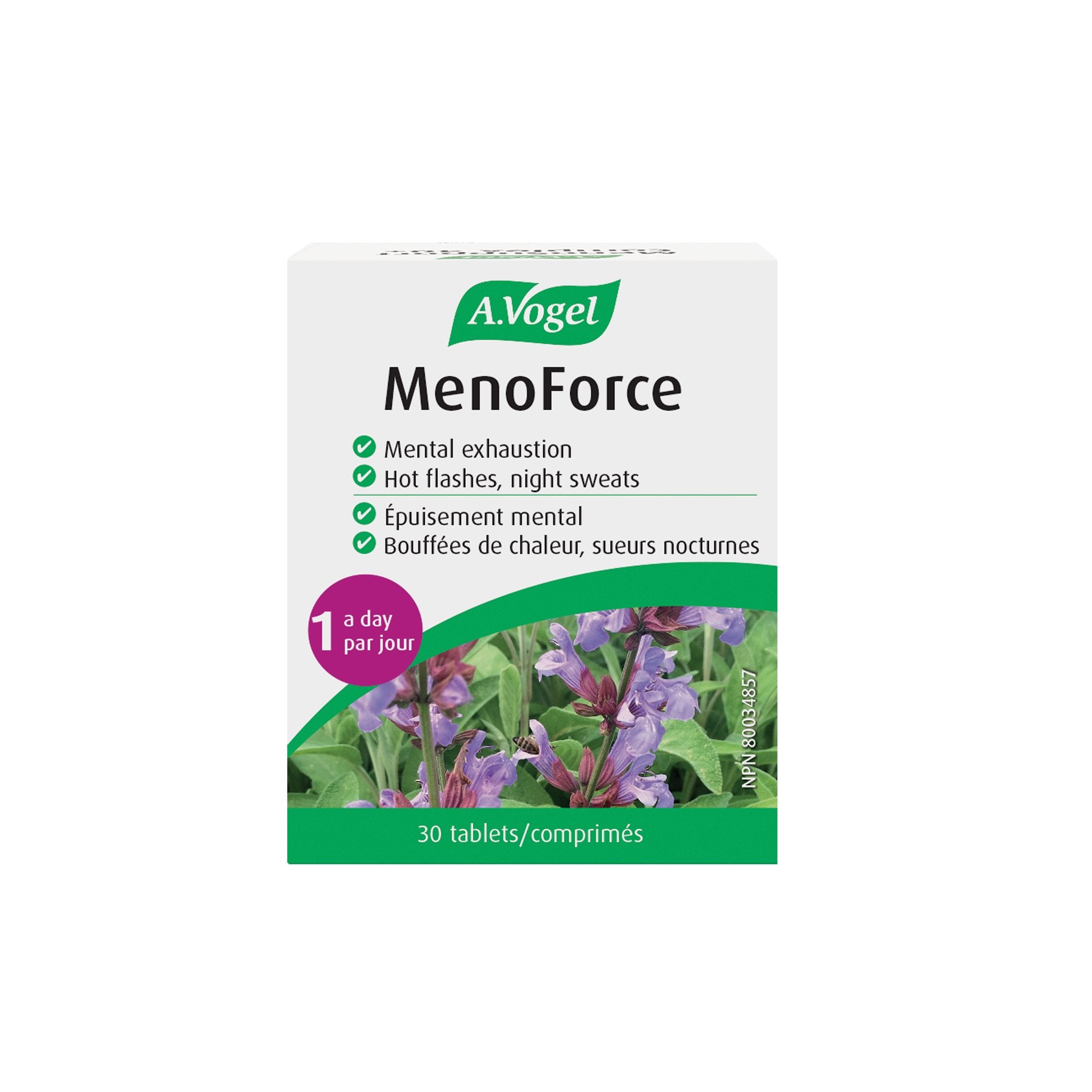 A.Vogel MenoForce Menopausal Symptoms Supplement - 1 a day - A.Vogel Canada