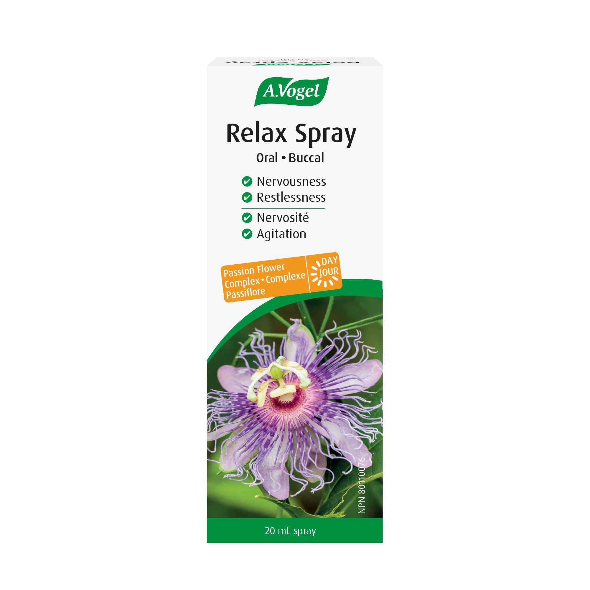 A.Vogel Relax Oral Spray - Fast Acting Stress Relief and Sleep Aid 20mL - A.Vogel Canada