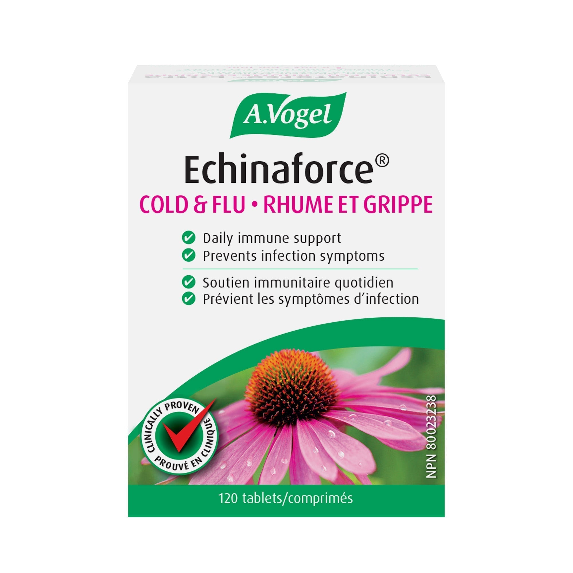 Copy of A.Vogel Echinaforce Tablets - Immune System Support 120 Tabs - A.Vogel Canada
