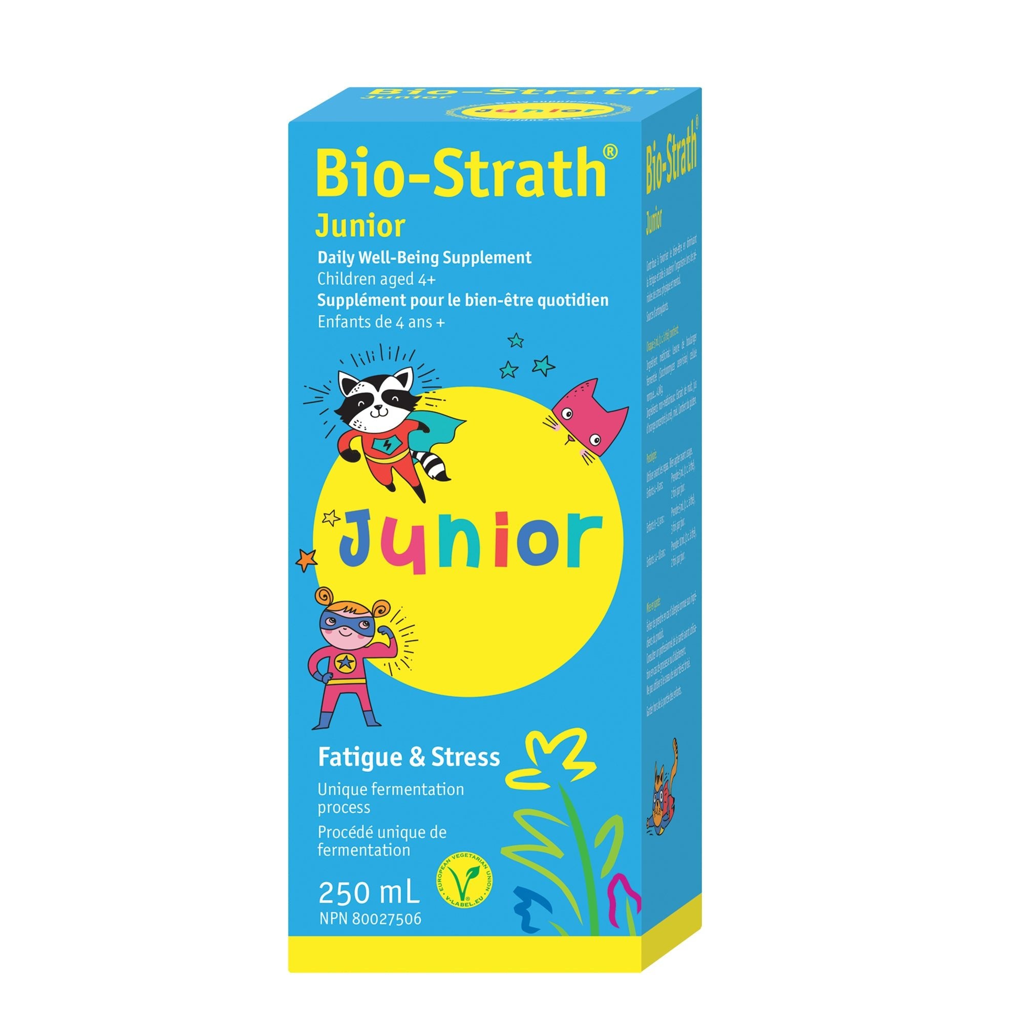 Fatigue & Stress Daily Well-Being Supplement Bio-Strath Junior 250mL - A.Vogel Canada