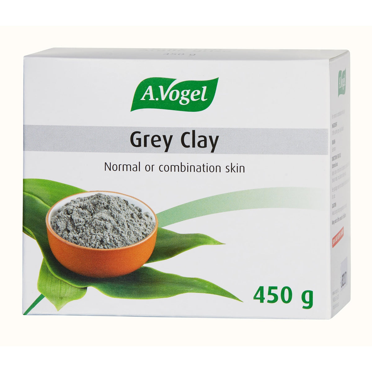 Gray Clay - Used for clay mask, gray clay is ideal for normal skin 450 gr - A.Vogel Canada
