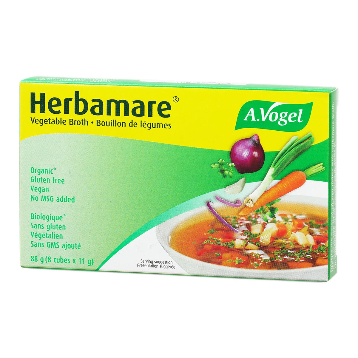 Herbamare Organic Vegetable Broth 8 Cubes - A.Vogel Canada