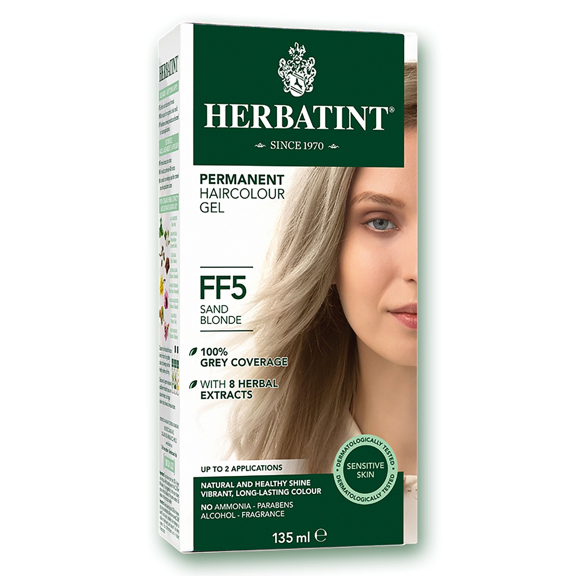 Herbatint Flash Fashion Permanent Hair Color | FF5 Sand Blonde 135 mL - A.Vogel Canada