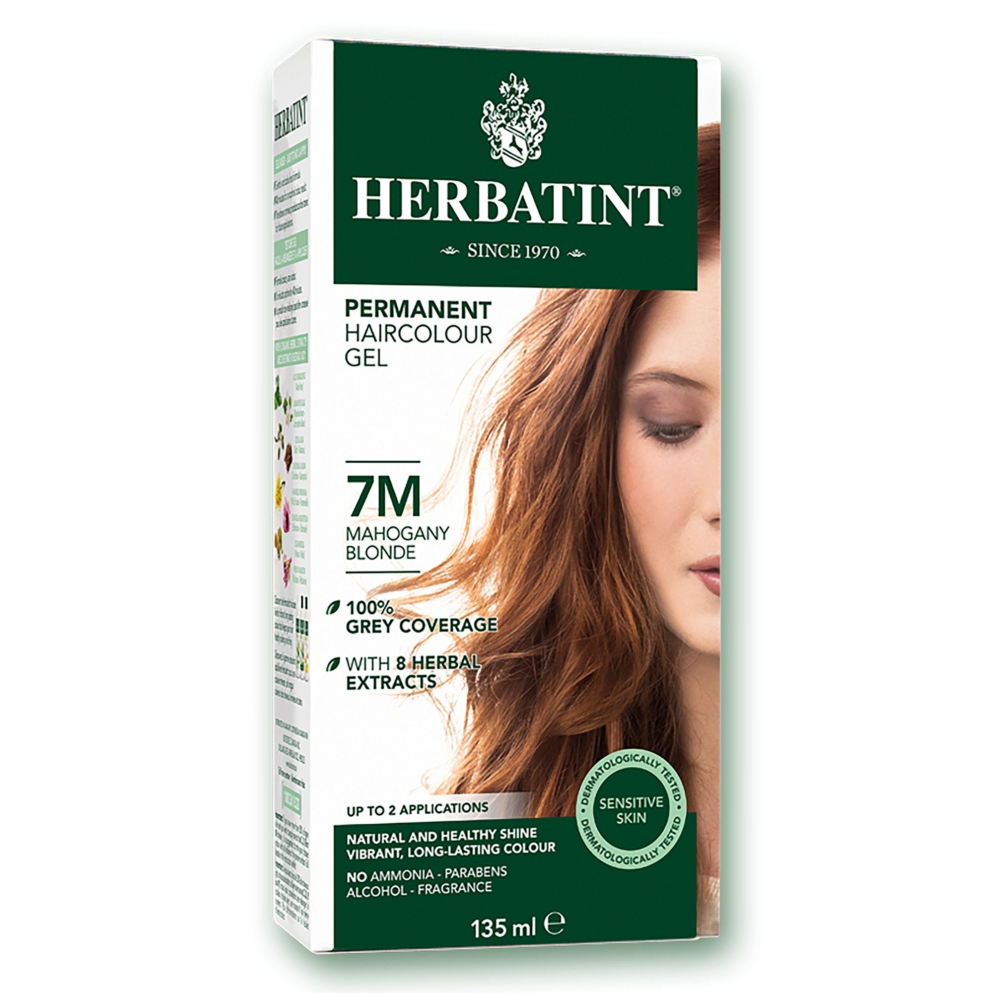 Herbatint Permanent Hair Color | 7M Mahogany Blonde 135 mL - A.Vogel Canada