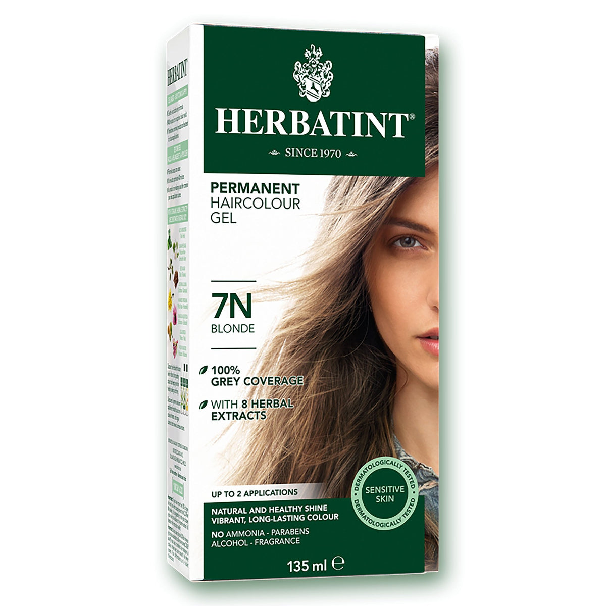 Herbatint Permanent Hair Color | 7N Blonde 135 mL - A.Vogel Canada