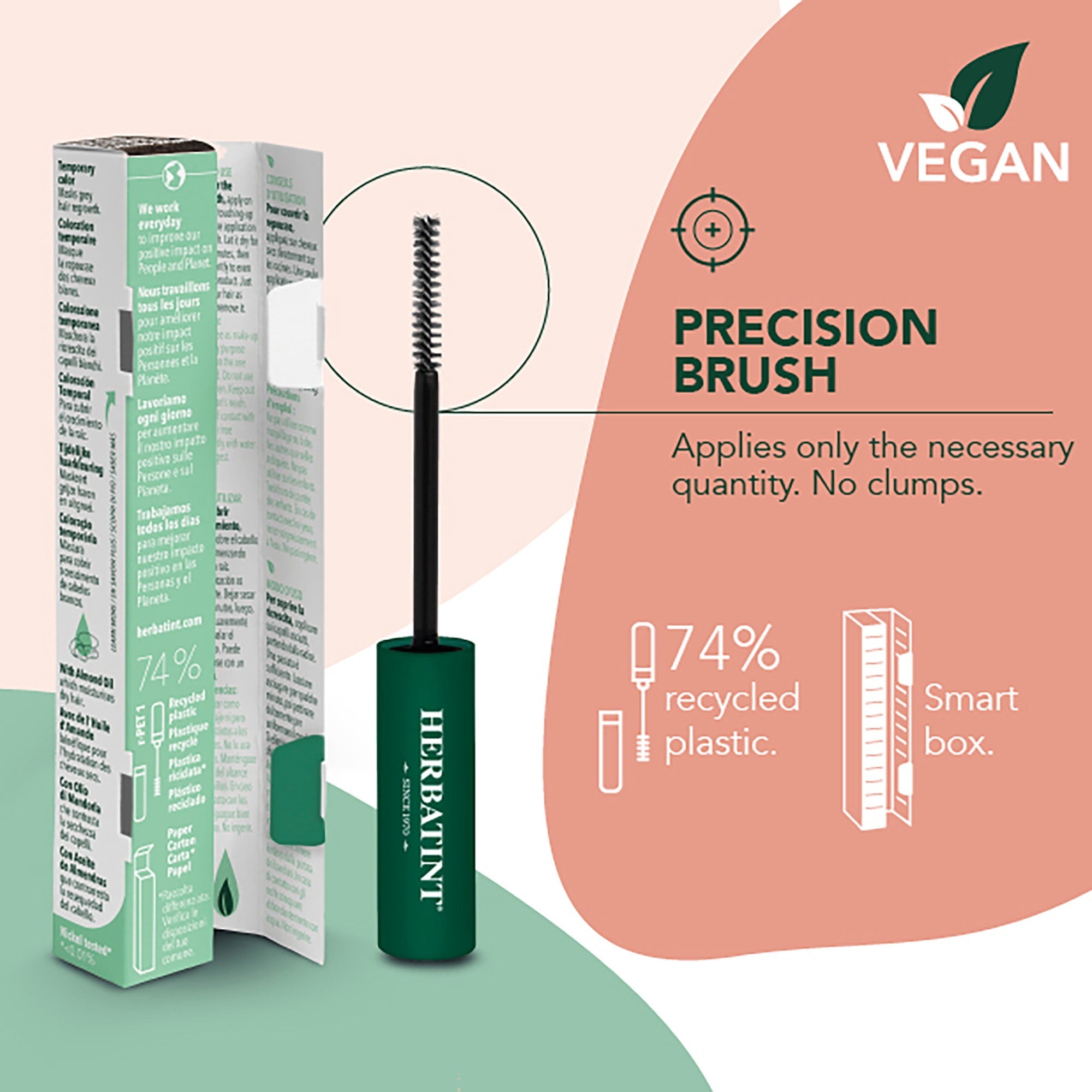 Herbatint Temporary Hair Touch-up Light Chestnut 60 mL - A.Vogel Canada