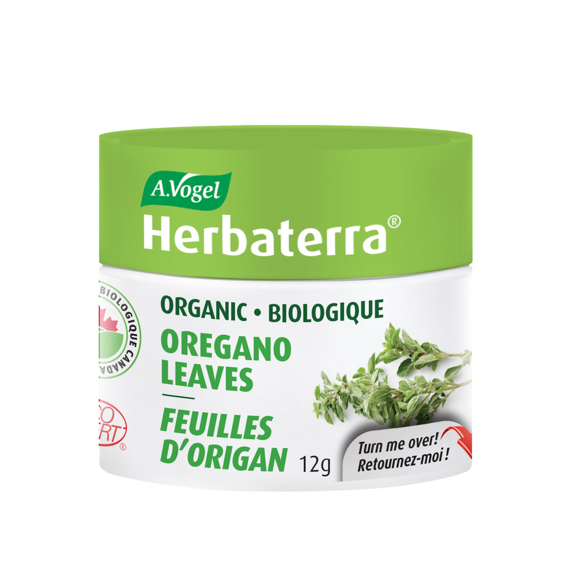 Organic Oregano Leaves - Premium Flavorful Spices &amp; Herbs Herbaterra - A.Vogel Canada