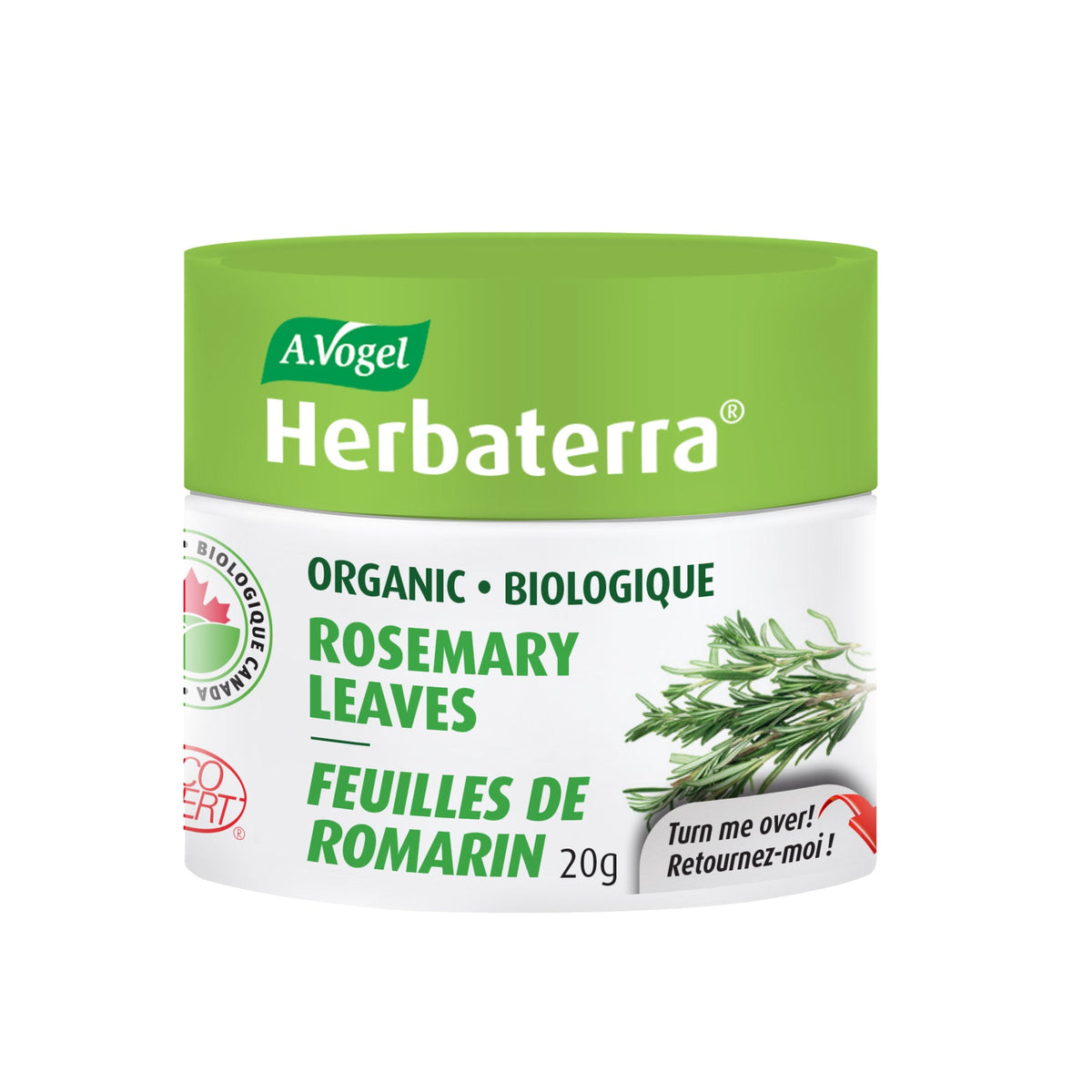 Organic Rosemary Leaves - Premium Flavorful Spices &amp; Herbs Herbaterra - A.Vogel Canada