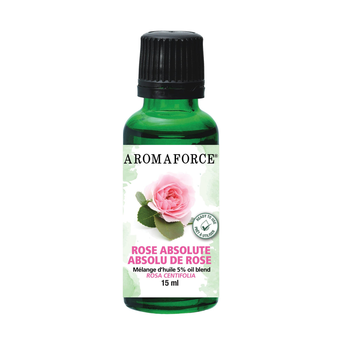 Rose Absolute Essential Oil in Jojoba Oil Blend 15mL - Aromaforce - A.Vogel Canada