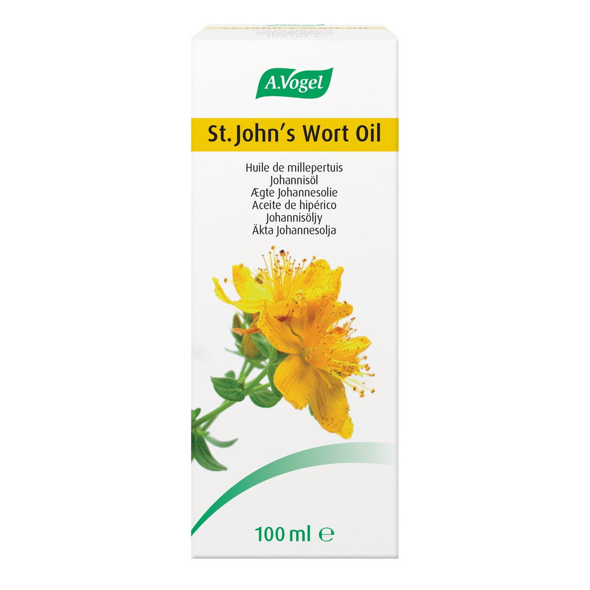 St.John&#39;s Wort Body Oil 100mL - A.Vogel Canada