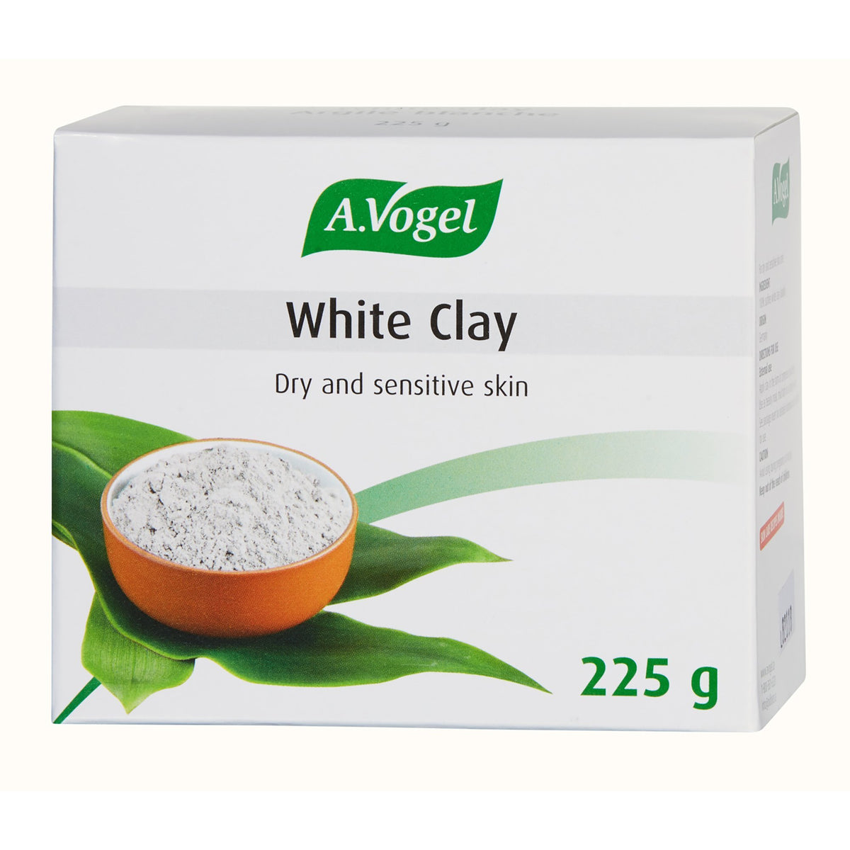 White Clay - Used for clay mask, white clay is ideal for sensitive and dry skin - A.Vogel Canada