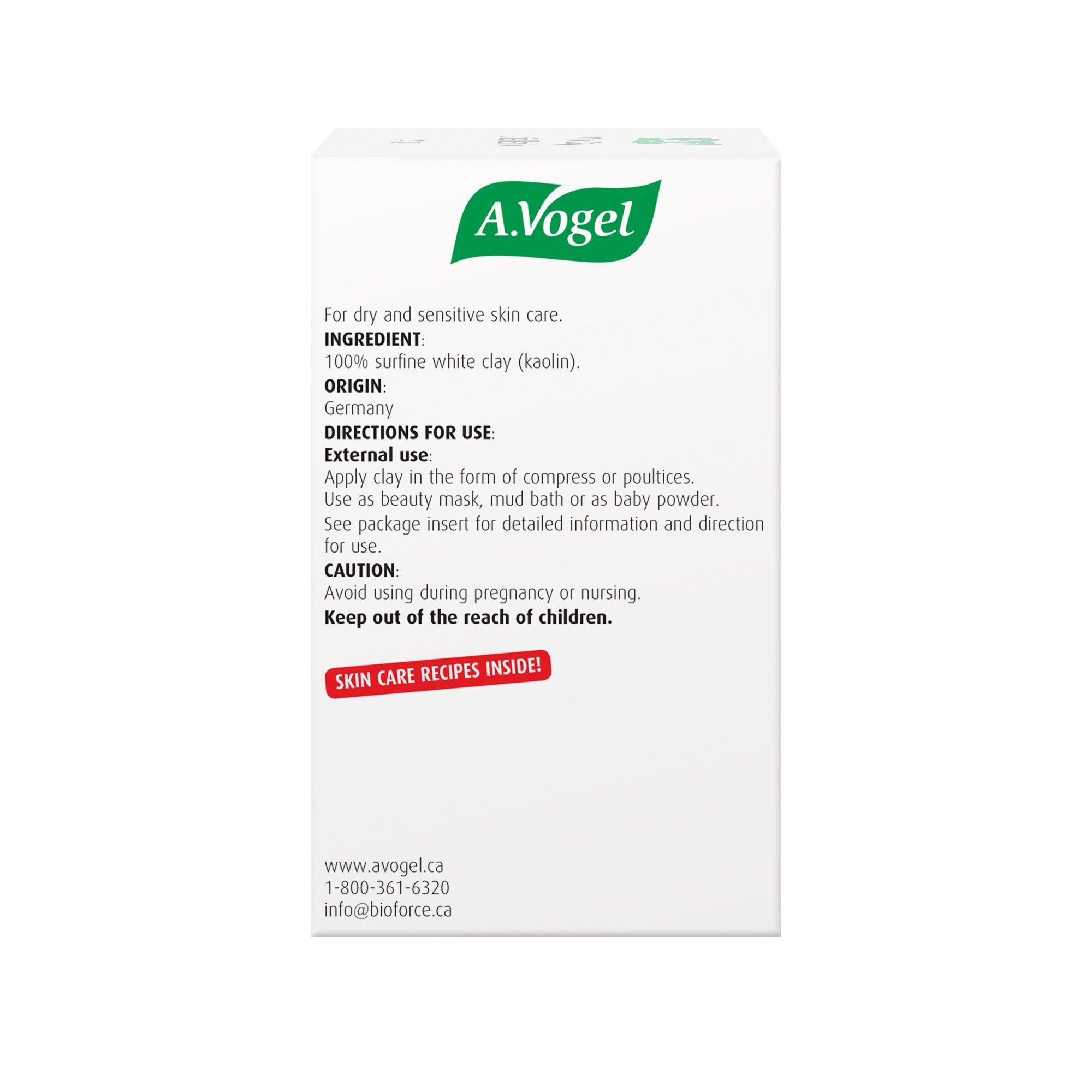 A V White Clay 400 Gm